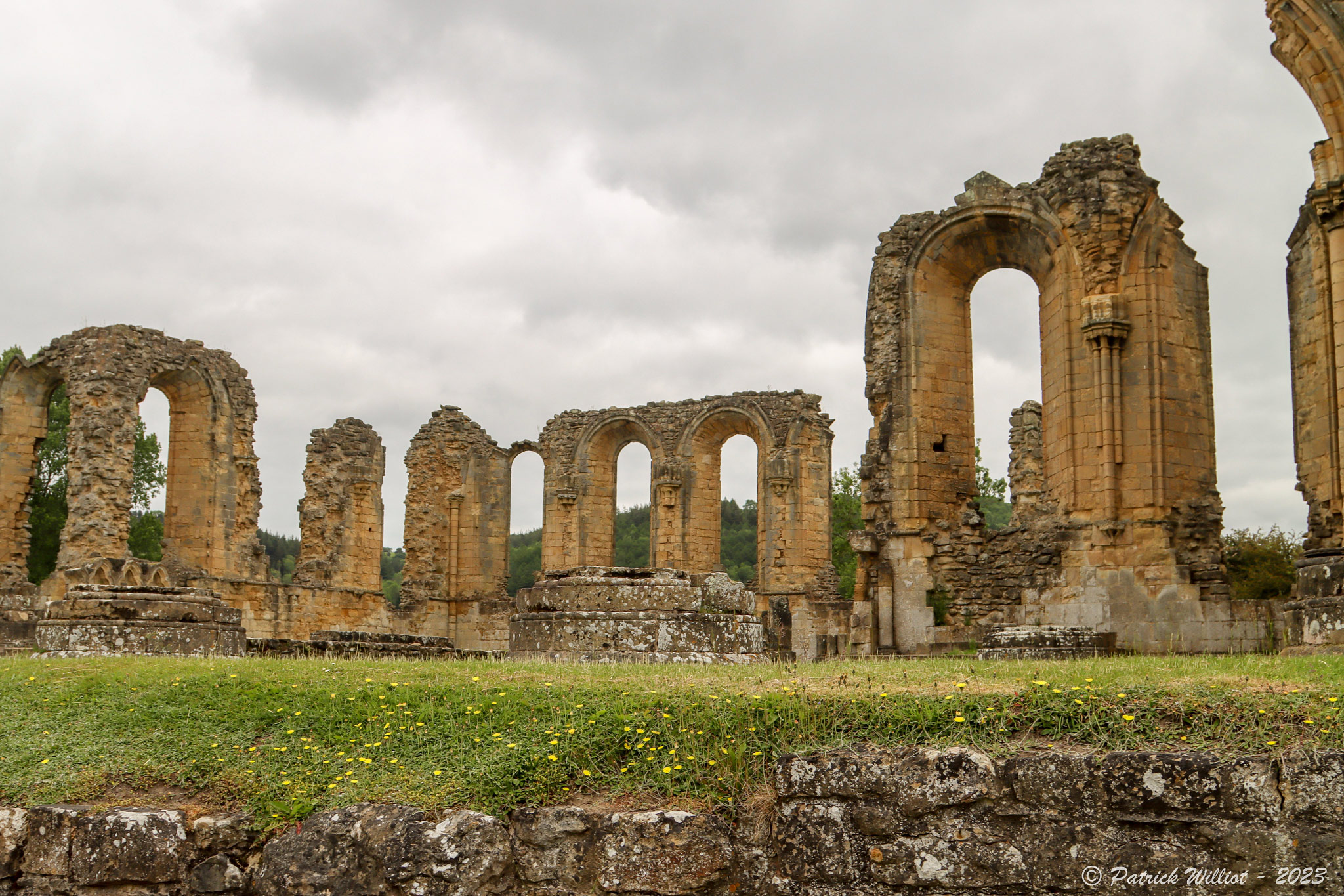 Byland Abbey, North York Moors National Park